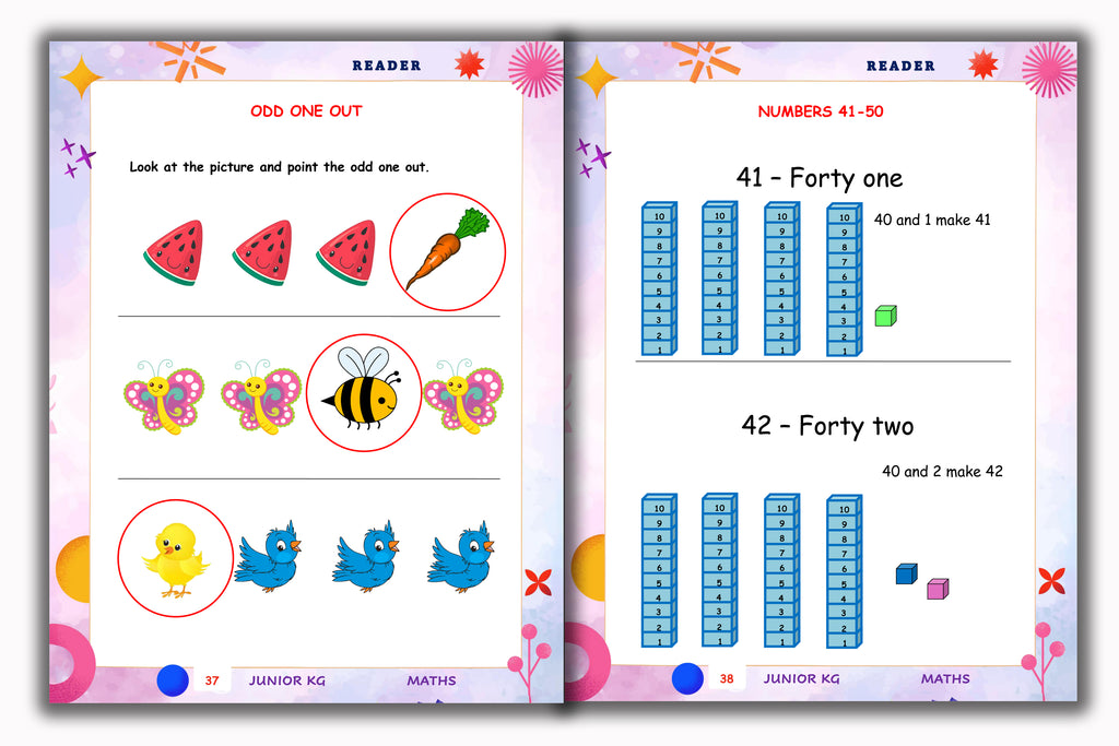 Junior KG - Maths Reader
