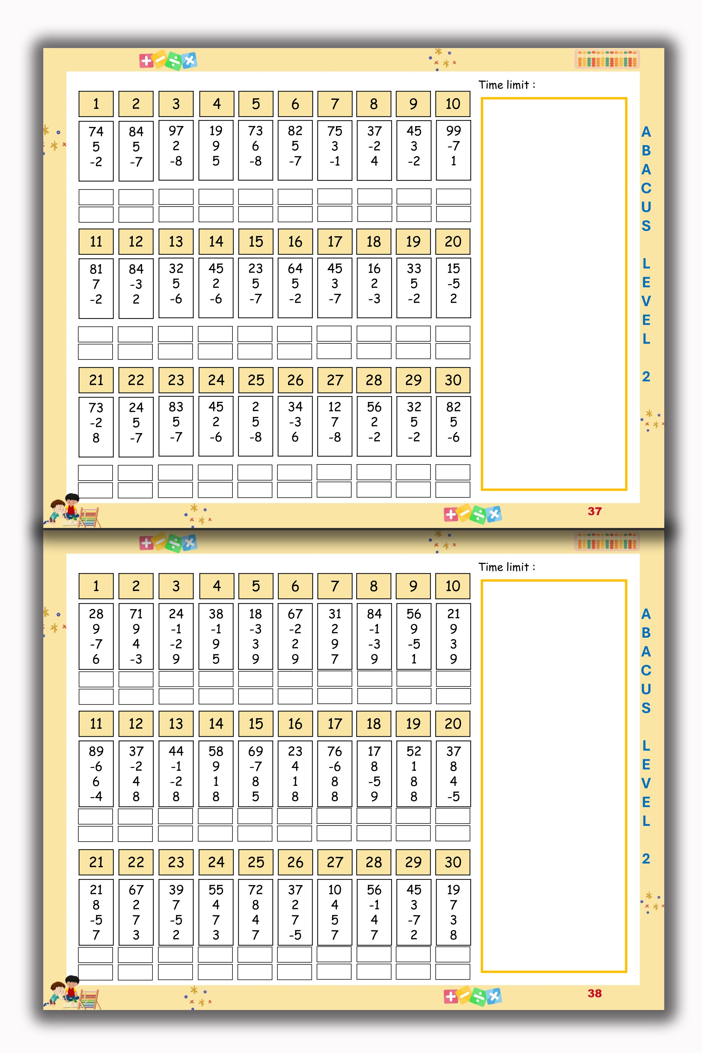 Abacus Book - Level 2