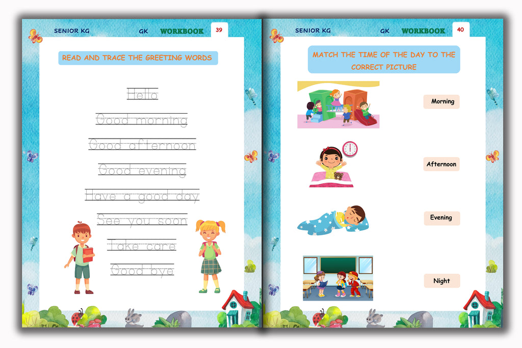 Senior KG - Exploring our world Workbook (GK)