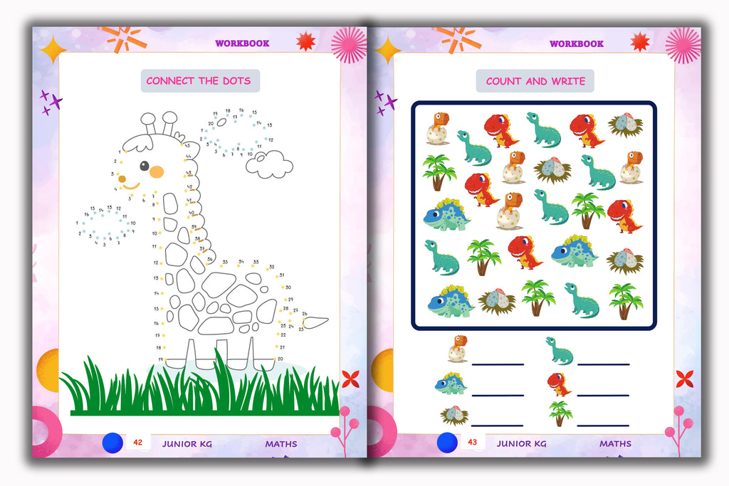 Junior KG - Maths Workbook