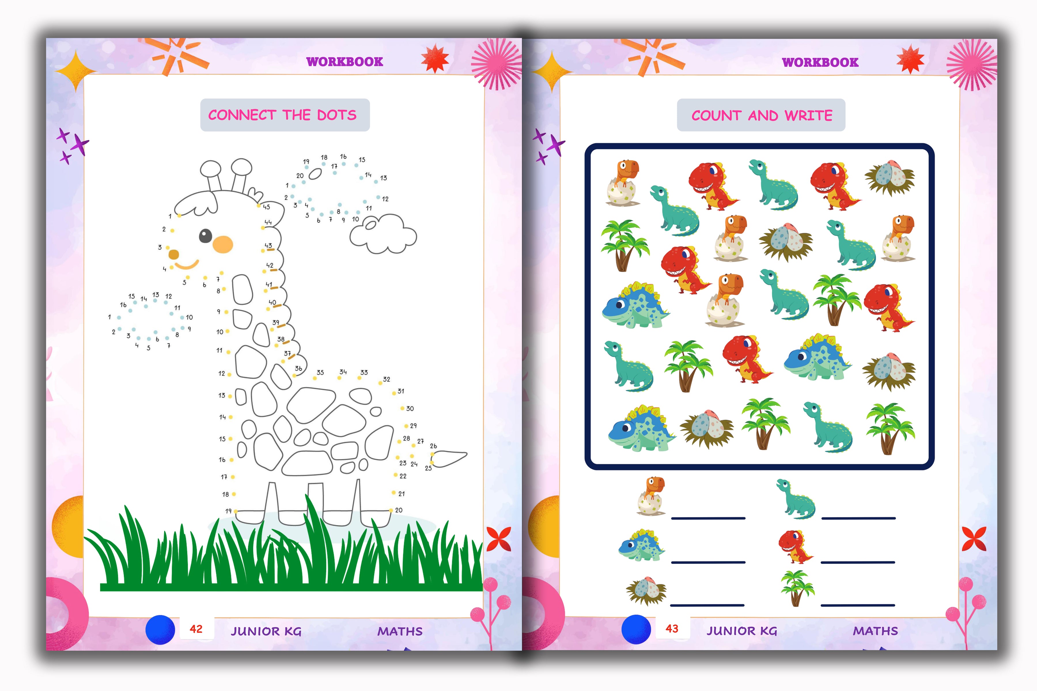 Junior KG - Maths Workbook