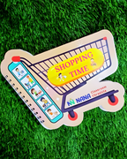 Shopping Trolley Velcro Activity Book