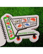 Shopping Trolley Velcro Activity Book