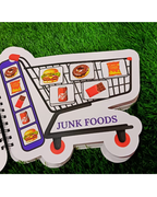 Shopping Trolley Velcro Activity Book