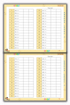 Abacus Book Set - (Level 1 to Level 8)