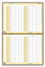 Abacus Book Set - (Level 1 to Level 8)