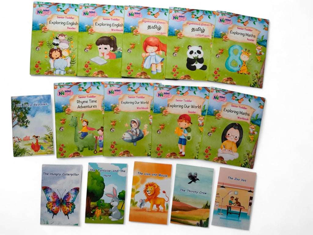 Senior Toddler - Books Set (Pre KG)