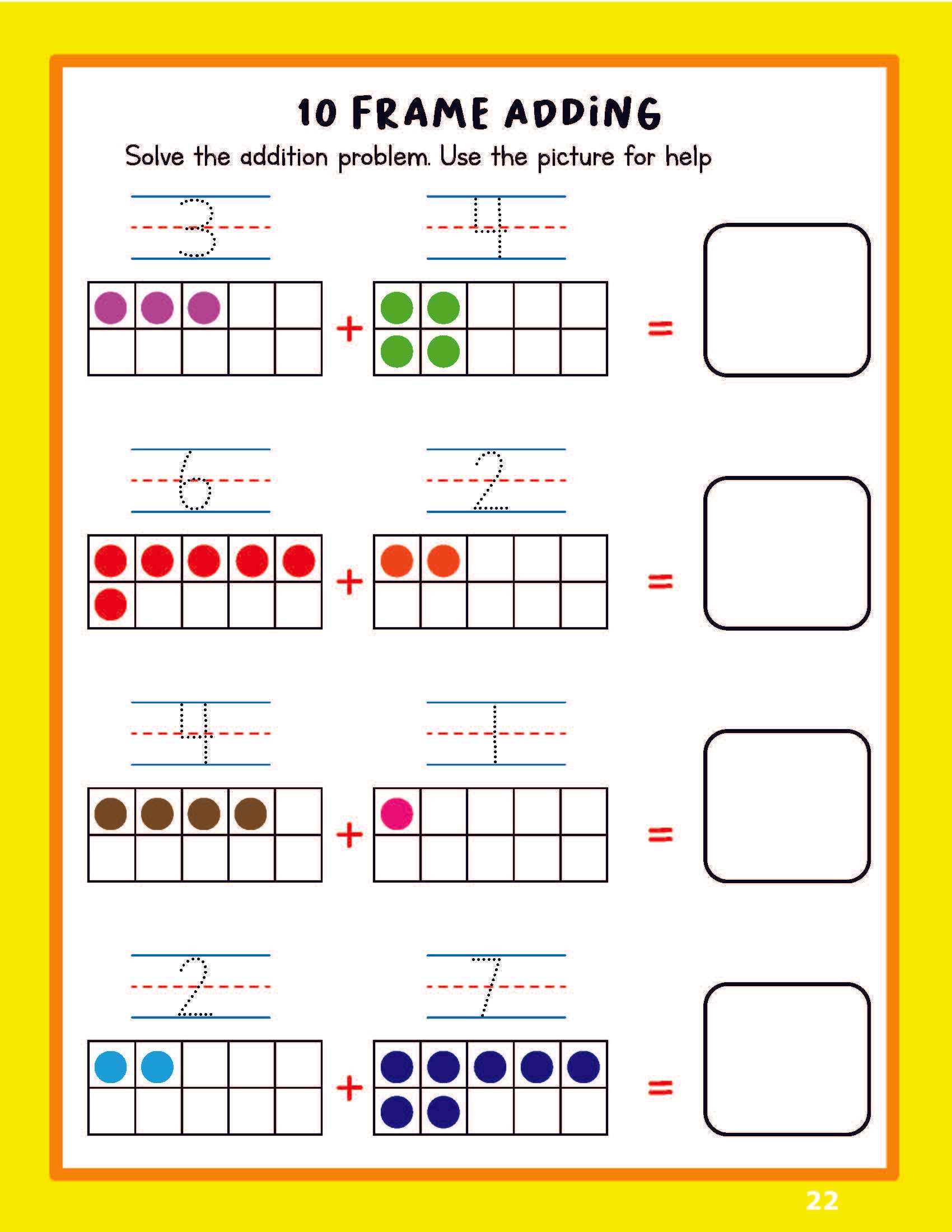Activity Books Combo 16 - Addition, Alphabet Sentences, Geography, Subraction, Word Search