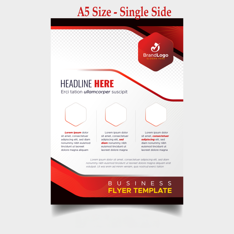 Pamphlet/Flyers - 130 GSM glossy paper