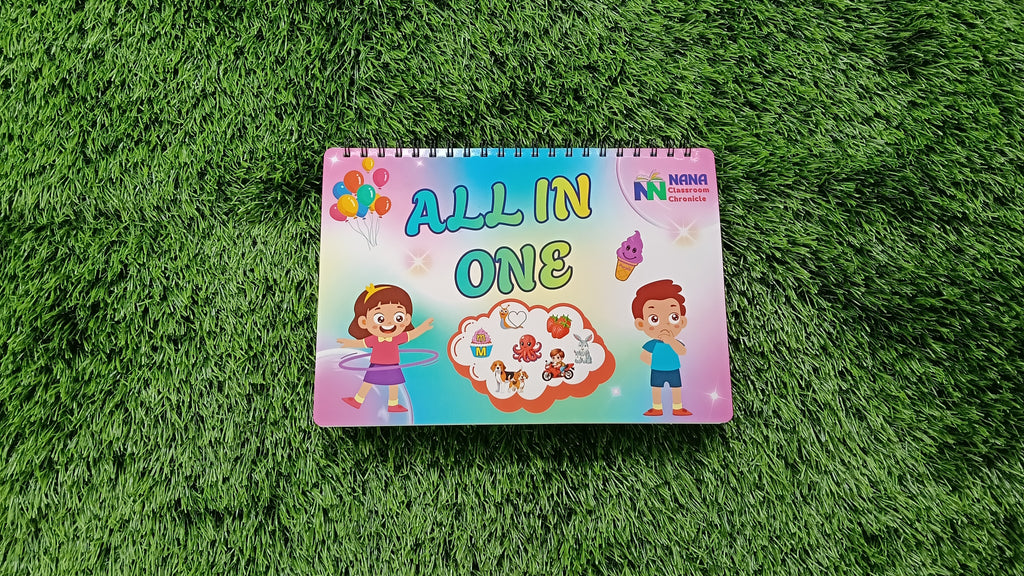 All In One Velcro Activity Book