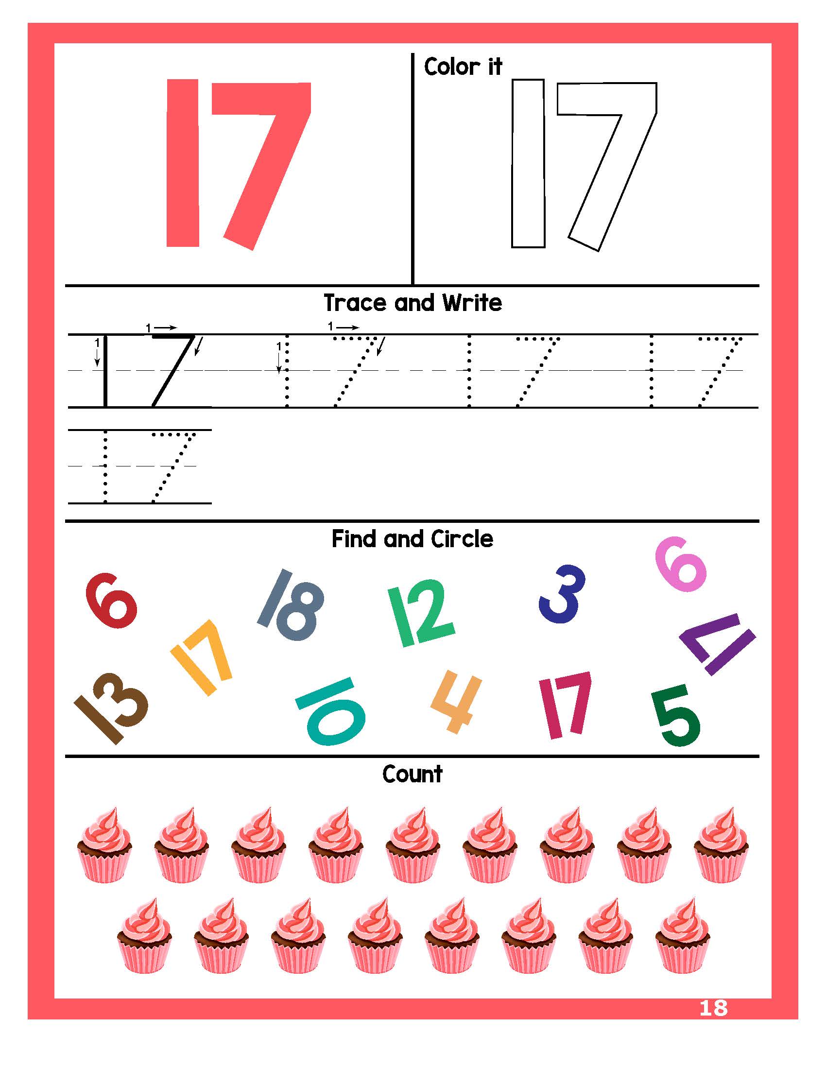 Activity Books Combo 10 - Alphabet Fun Shapes, Count And Write, Cut And Glue, Number Worksheet, science