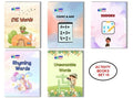 Activity Books Combo 15 - Count And Add, CVC Words, Rhyming Words, Sudoku, Unscramble Words