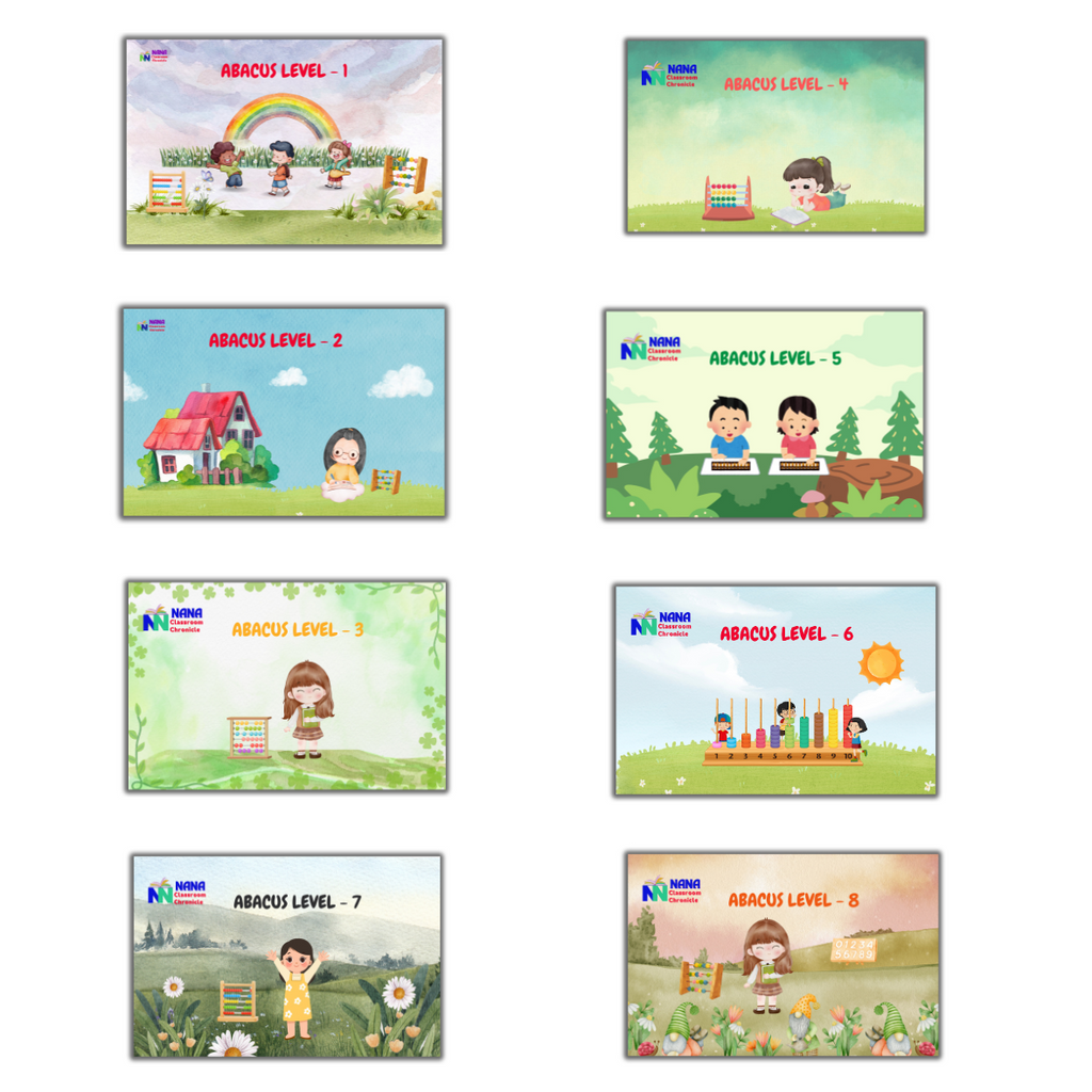 Abacus Books Level 1 - 8