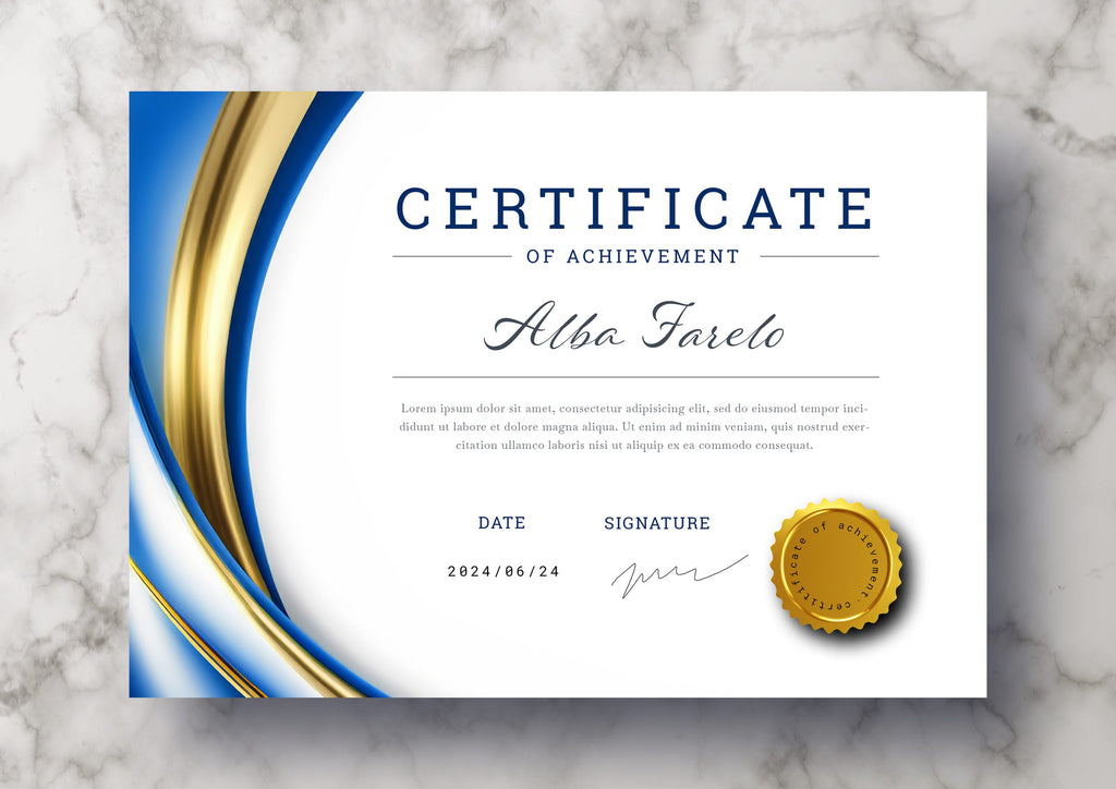 Certificate Printing
