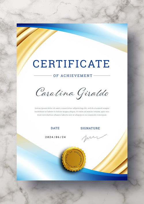 Certificate Printing