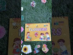 Flowers Velcro Activity Book
