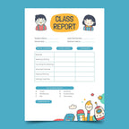 Report Card - 300 GSM Board